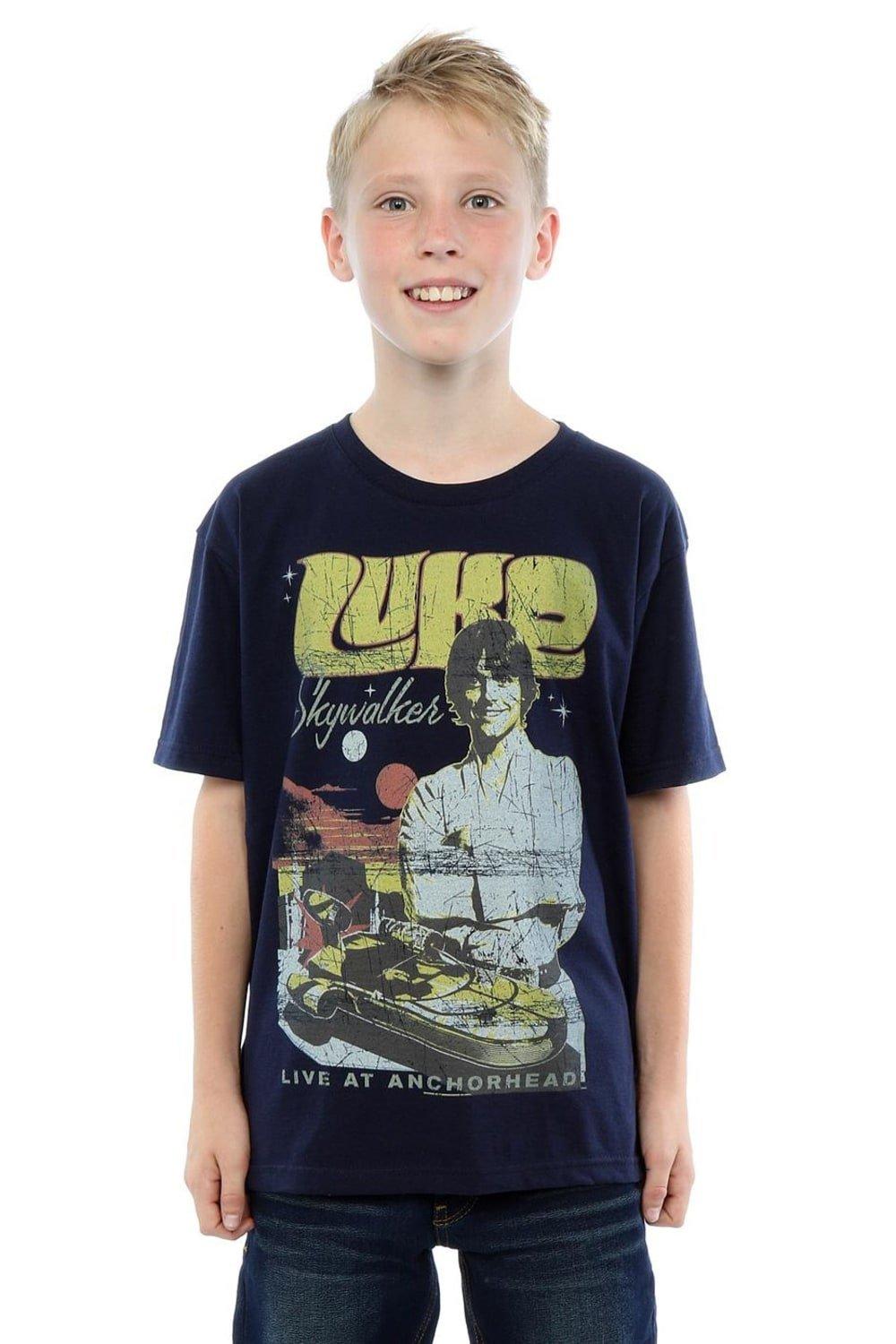 Luke Skywalker Rock Poster T-Shirt